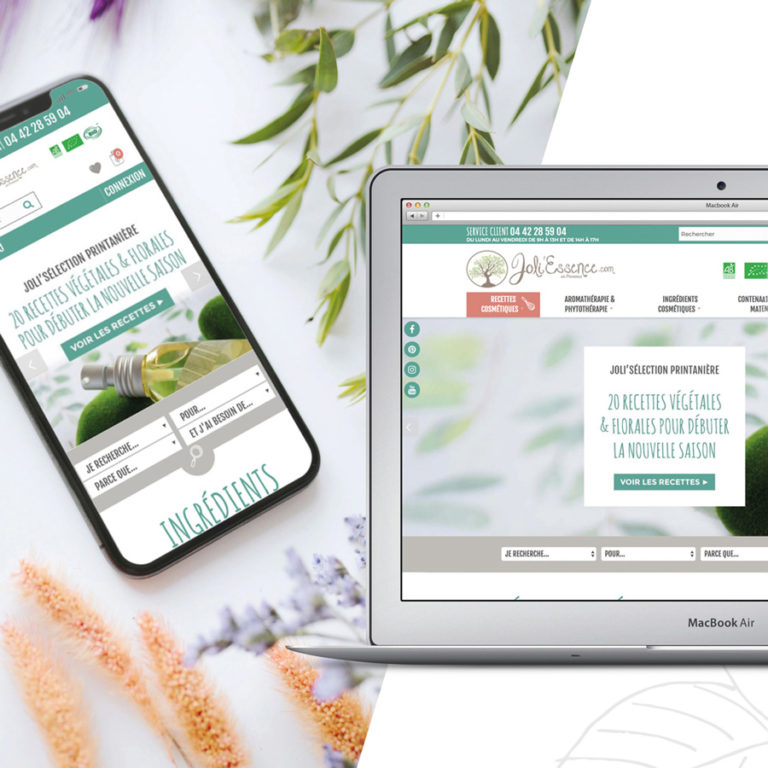 Site web Joli’Essence